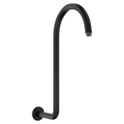 Fienza Classical Swan-Neck Shower Arm, Matte Black