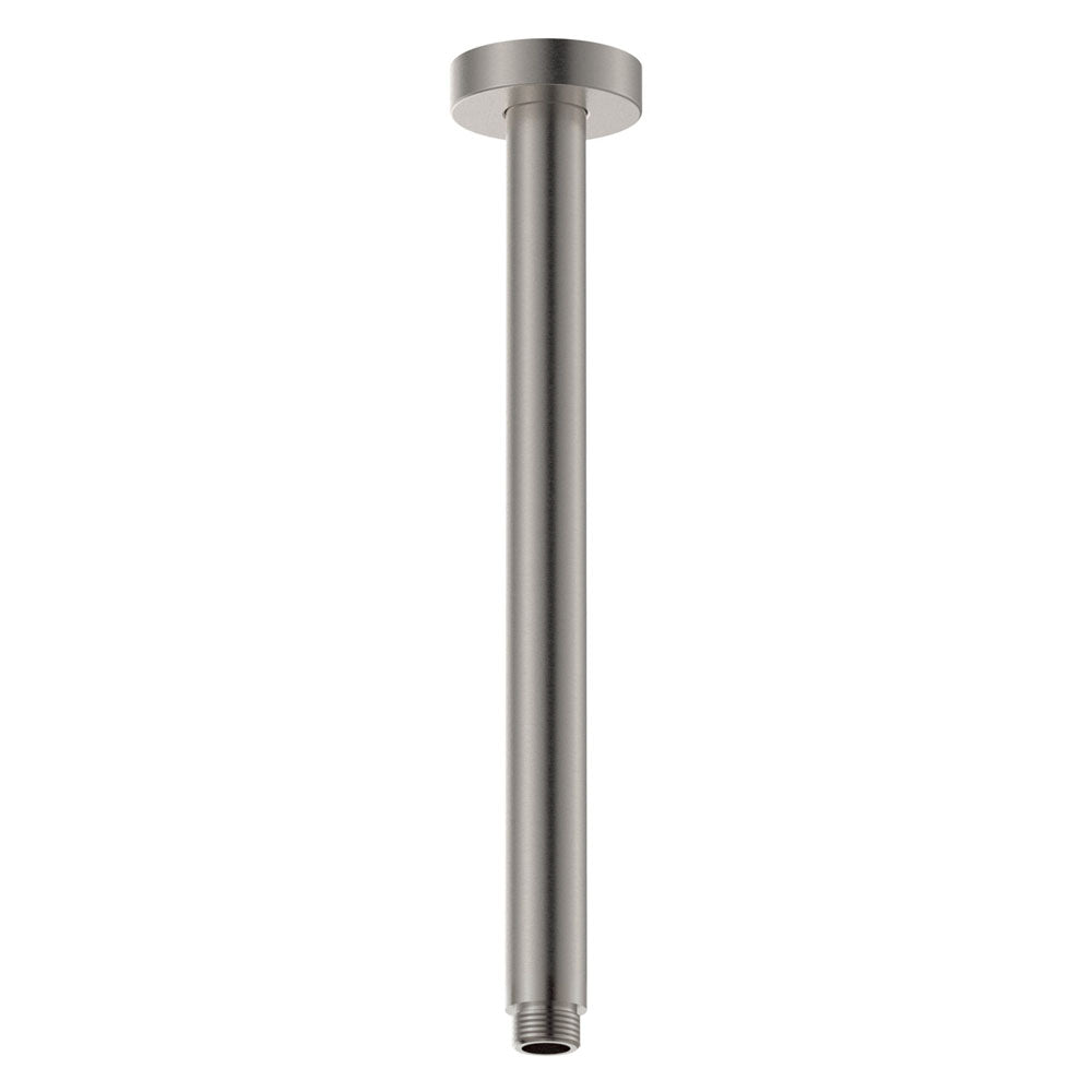 Fienza Round 300mm Shower Dropper, Brushed Nickel