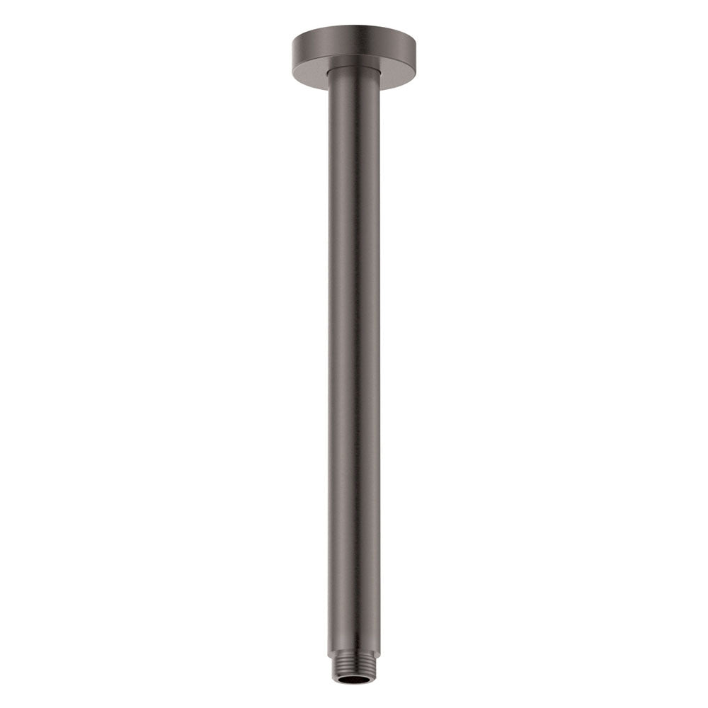 Fienza Round 300mm Shower Dropper, Gun Metal