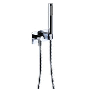 Fienza Isabella/Kaya Slimline Hand Shower Soft Square Plate, Chrome