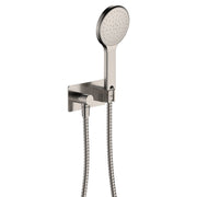 Fienza Kaya Hand Shower Soft Square Plate, Brushed Nickel