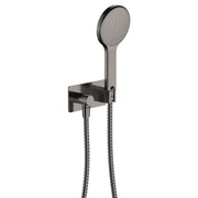 Fienza Kaya Hand Shower Soft Square Plate, Gun Metal
