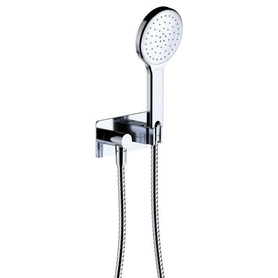 Fienza Kaya Hand Shower Soft Square Plate, Chrome