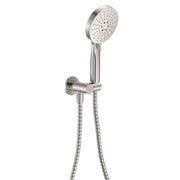 Fienza Empire Slim Hand Shower Round Plate, Brushed Nickel