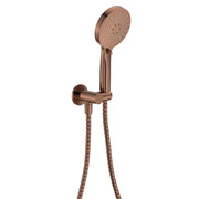 Fienza Empire Slim Hand Shower Round Plate, Brushed Copper