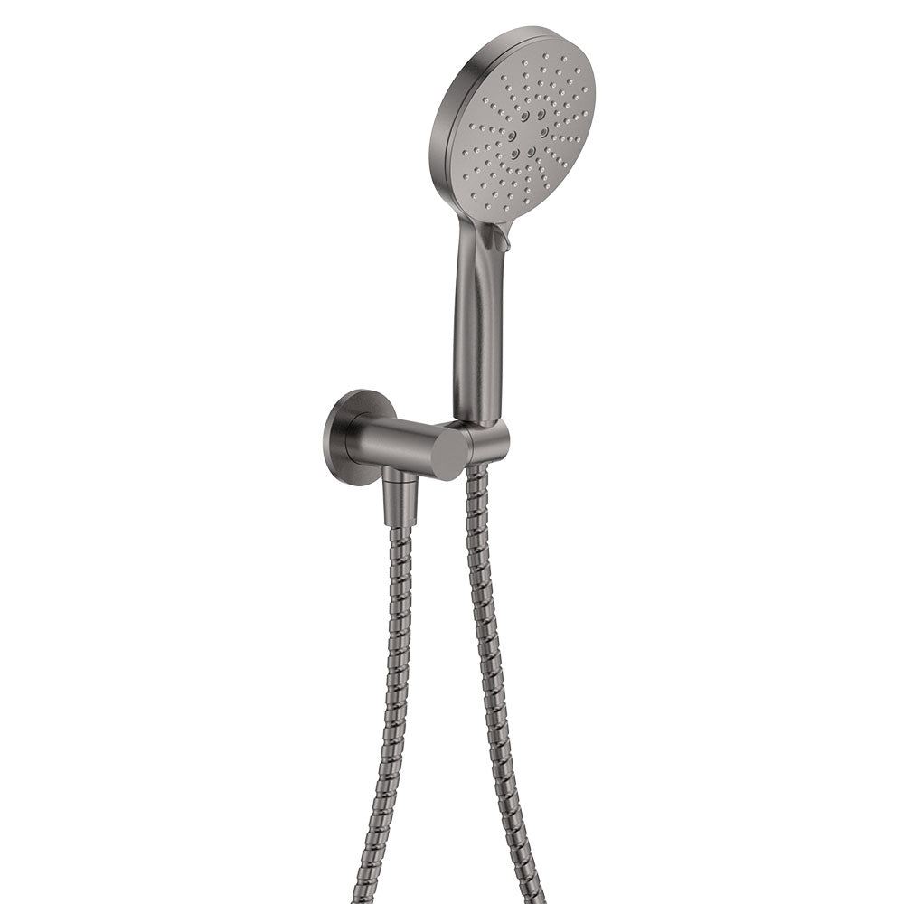 Fienza Empire Slim Hand Shower Round Plate, Gun Metal