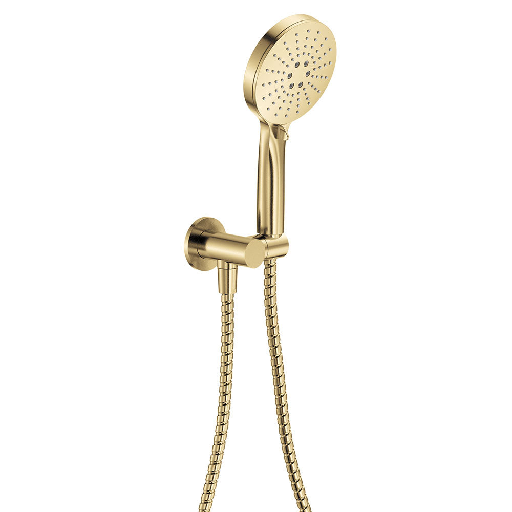 Fienza Empire Slim Hand Shower Round Plate, Urban Brass