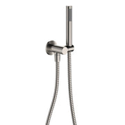 Fienza Kaya/Hustle Slimline Hand Shower Round Plate, Brushed Nickel