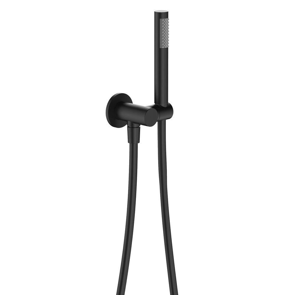 Fienza Kaya/Hustle Slimline Hand Shower Round Plate, Matte Black