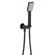 Fienza Koko Hand Shower Round Plate, Matte Black