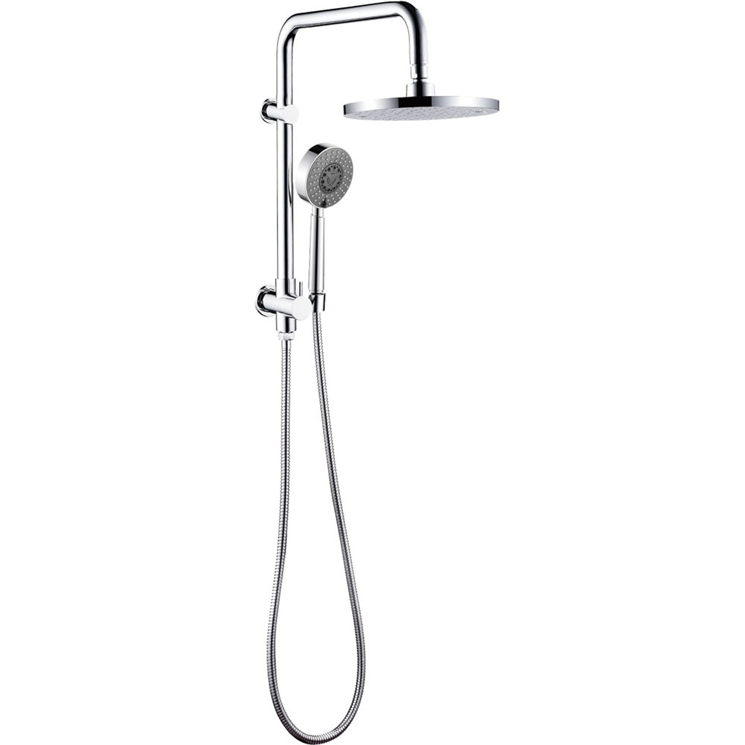 Fienza Isabella Twin Half Rail Shower, Chrome