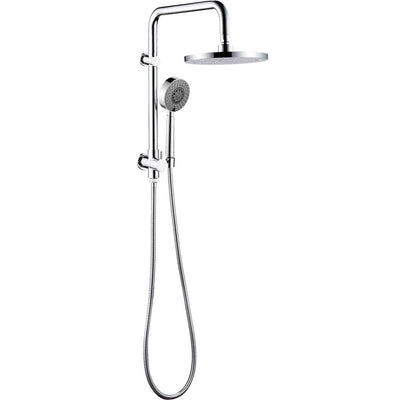 Fienza Isabella Twin Half Rail Shower, Chrome