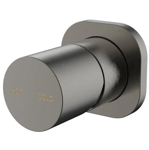 Millennium Finesa SQ Shower Mixer, Gun Metal