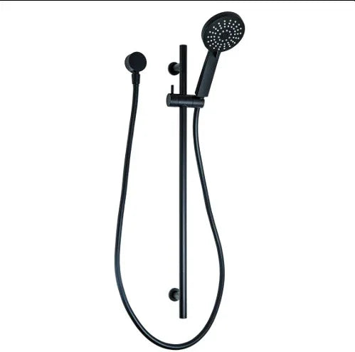 Millennium Finesa Rail Shower, Matte Black