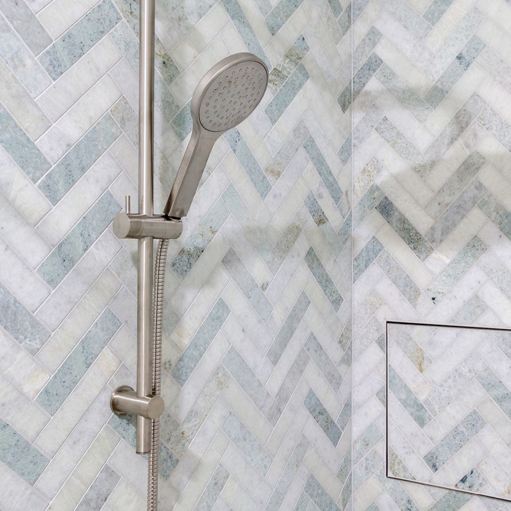 Fienza Kaya/Hustle Rail Shower, Brushed Nickel