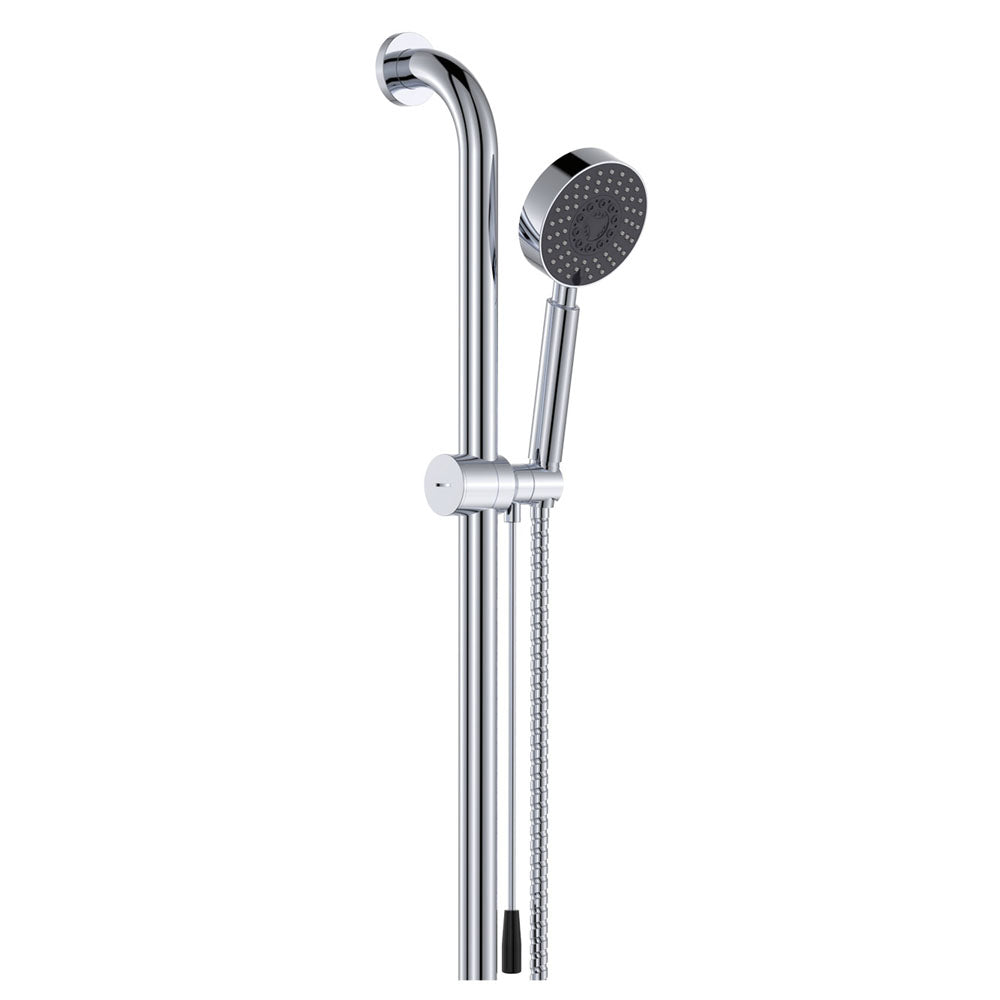 Fienza Stella Care Shower Support Grab Rail With Push Pull Slider, Chrome