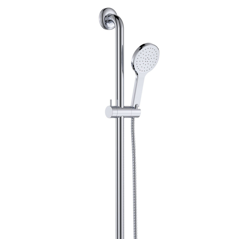 Fienza Luciana Care Inverted T Rail Shower Right Hand, Chrome