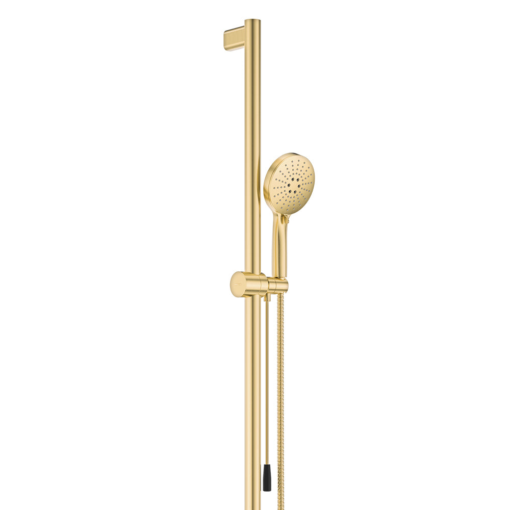 Fienza Care Inverted Tbar Rail Shower Set With Push/Pull Slider * *, Urban Brass