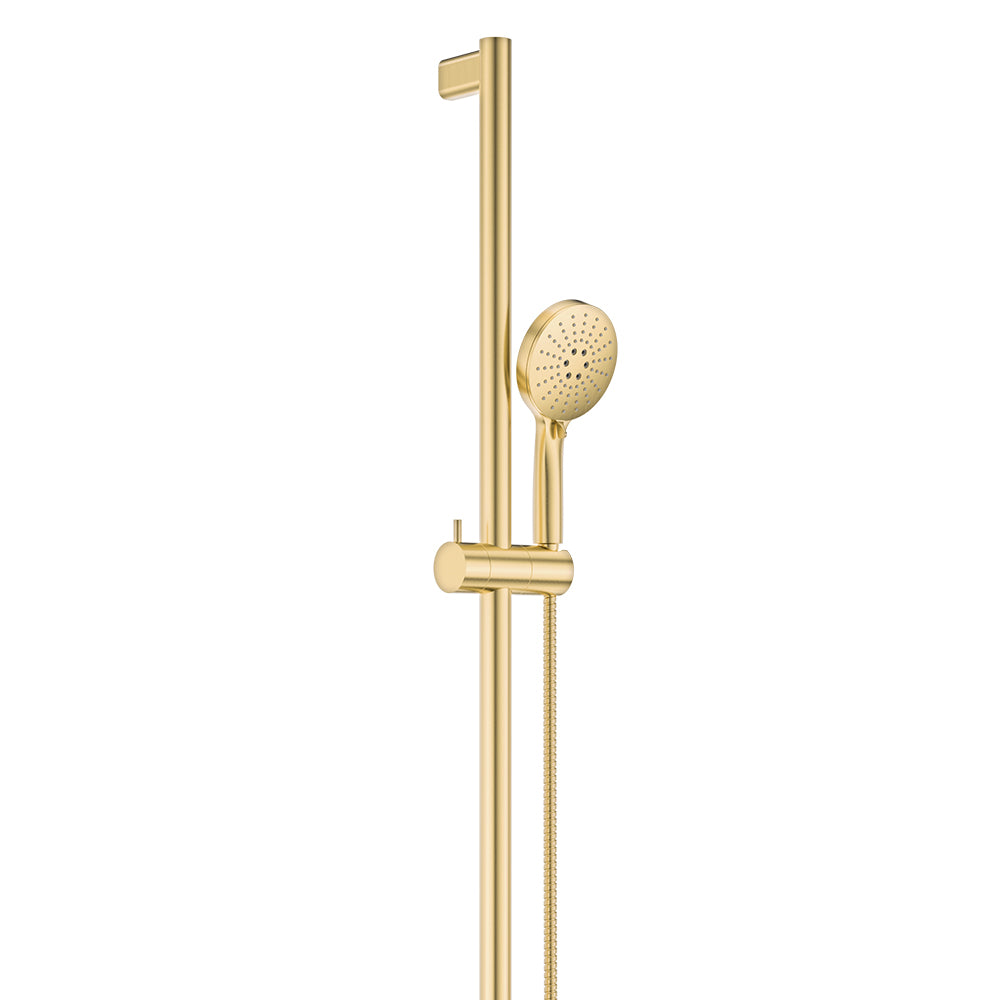 Fienza Care Inverted T Bar Rail Shower Set, Urban Brass