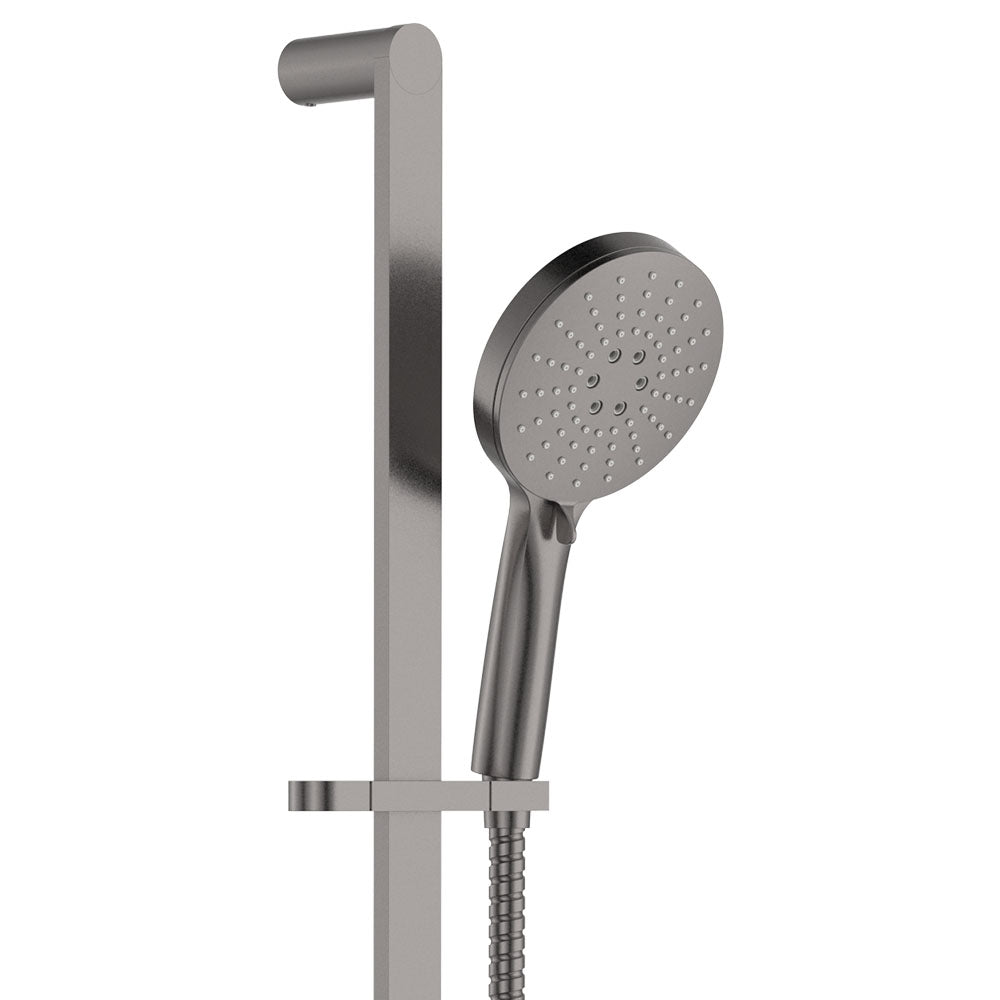 Fienza Empire Slim Rail Shower, Gun Metal