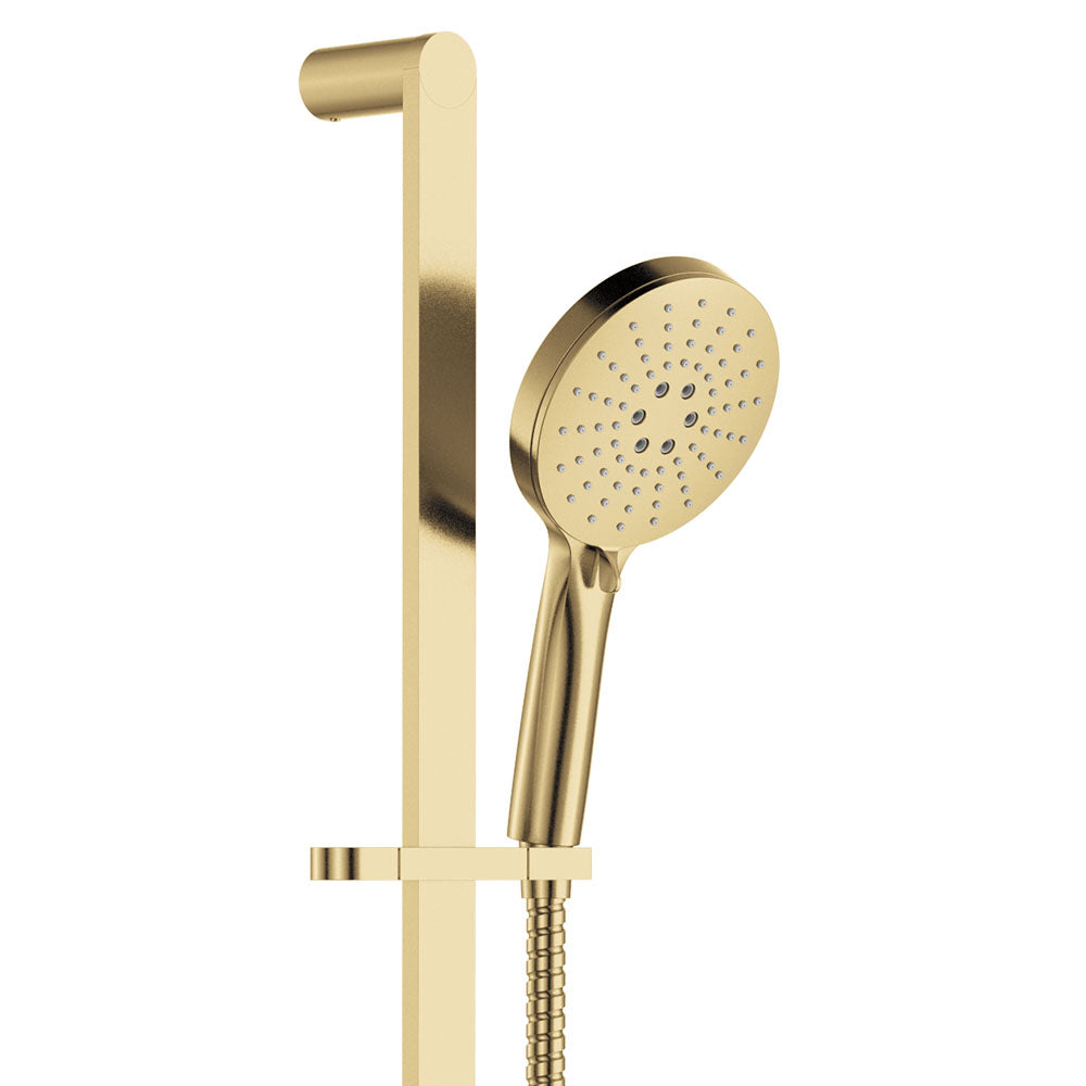 Fienza Empire Slim Rail Shower, Urban Brass