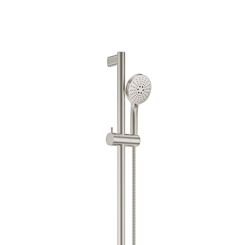 Fienza Care 900mm Rail Shower Set, Brushed Nickel