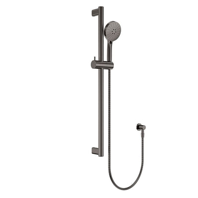 Fienza Care 900mm Rail Shower Set, Gun Metal