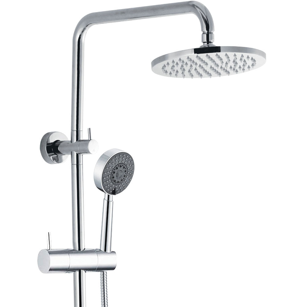Fienza Isabella Multifunction Twin Rail Shower, Chrome