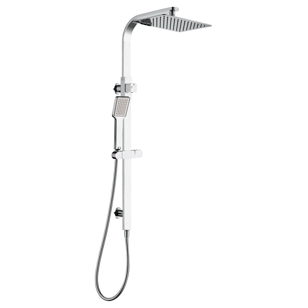 Fienza Koko Twin Rail Shower, Chrome