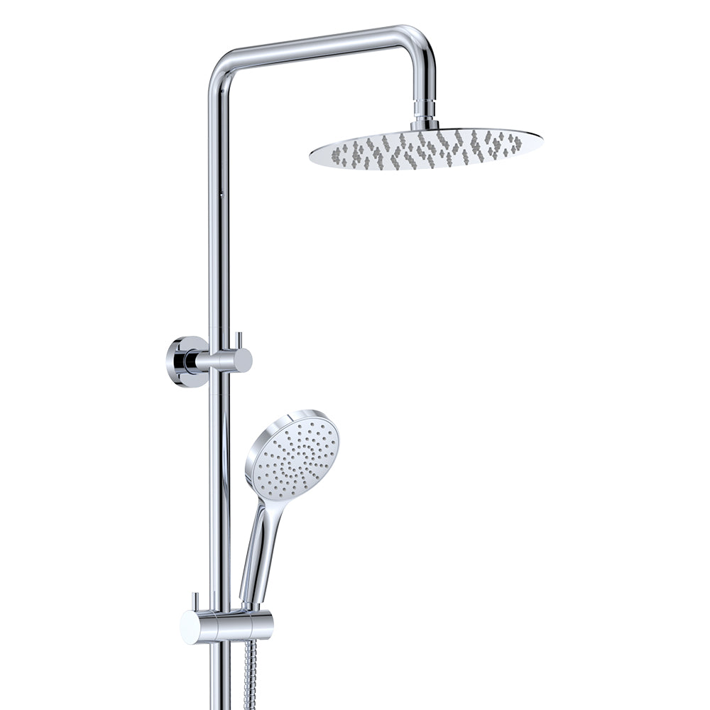 Fienza Kaya/Hustle Twin Rail Shower, Chrome