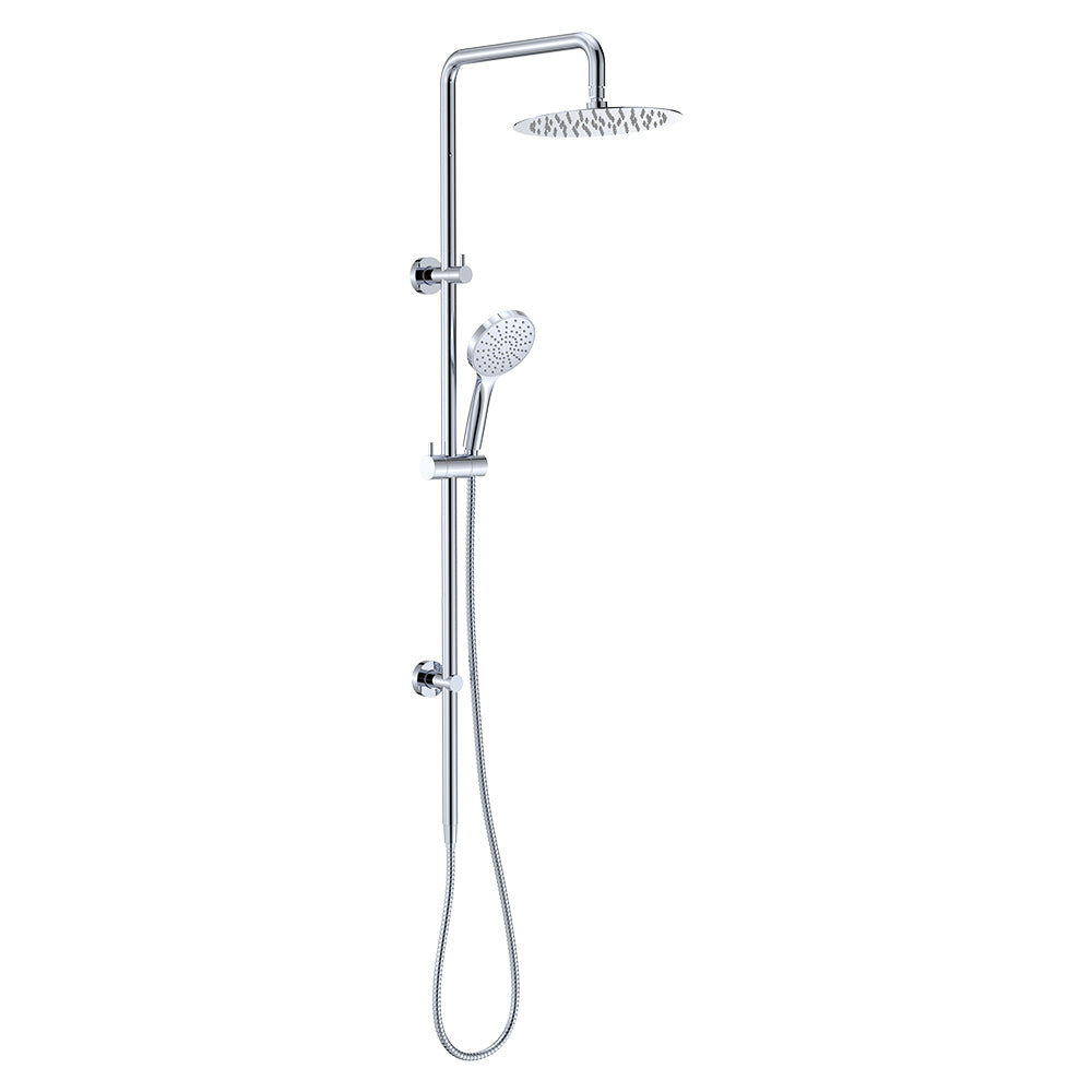 Fienza Kaya/Hustle Twin Rail Shower, Chrome