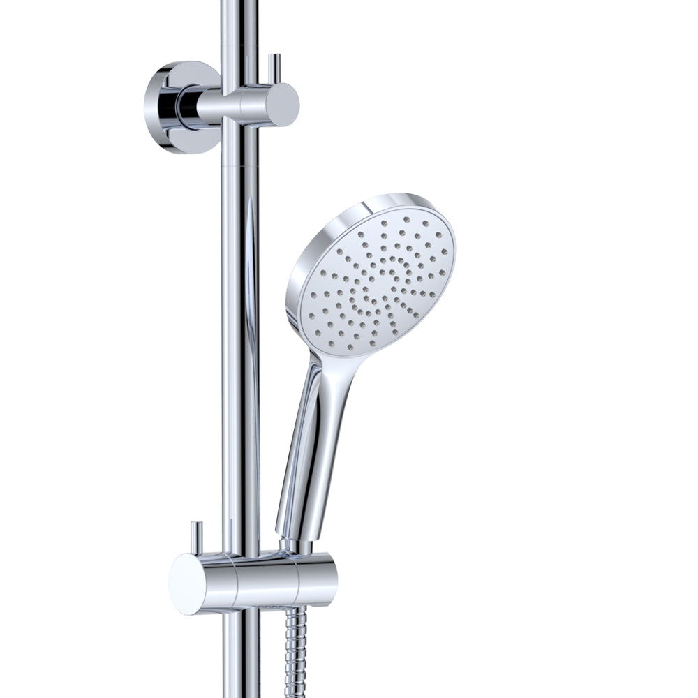 Fienza Kaya/Hustle Twin Rail Shower, Chrome