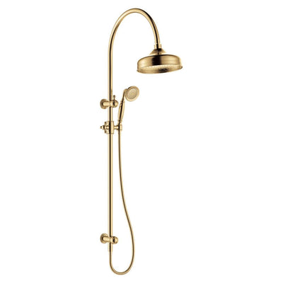 Fienza Lillian Twin Shower, Urban Brass