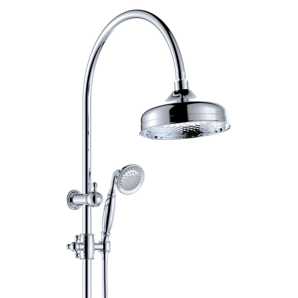 Fienza Lillian Twin Shower, Chrome