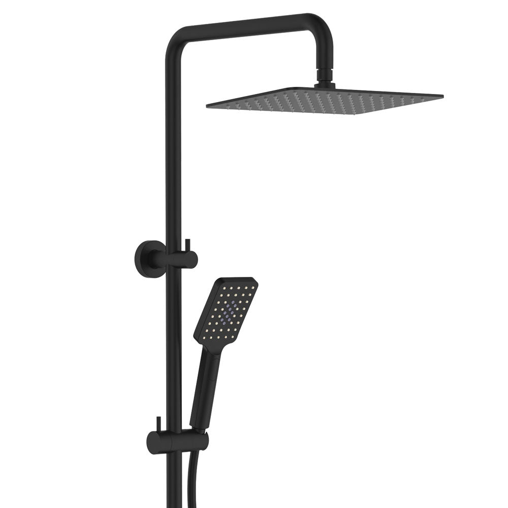 Fienza Tono Twin Shower, Matte Black