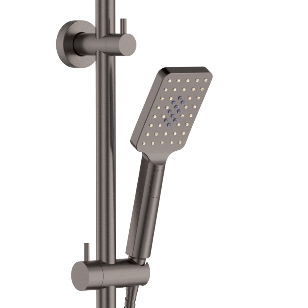 Fienza Tono Twin Shower, Gun Metal