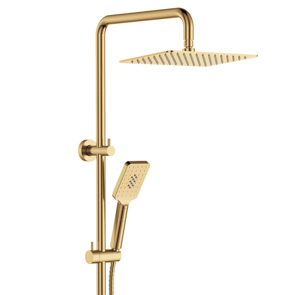 Fienza Tono Twin Shower, Urban Brass