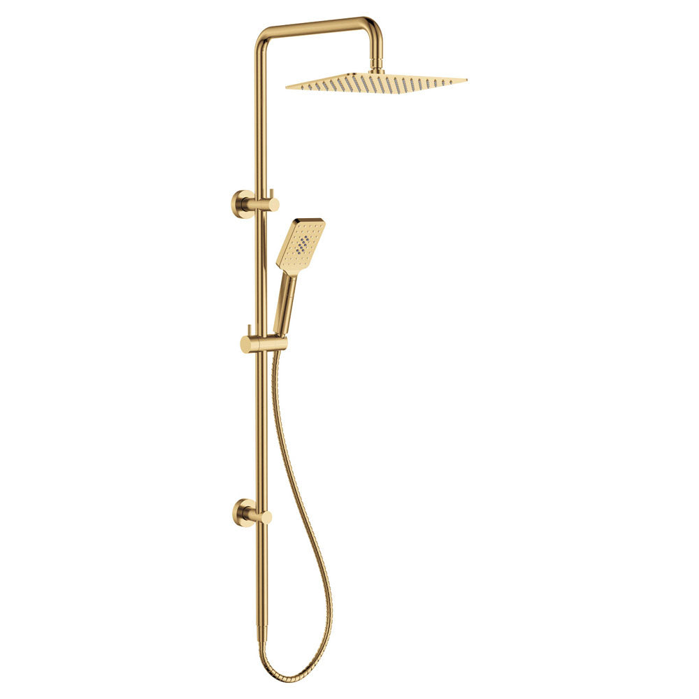 Fienza Tono Twin Shower, Urban Brass