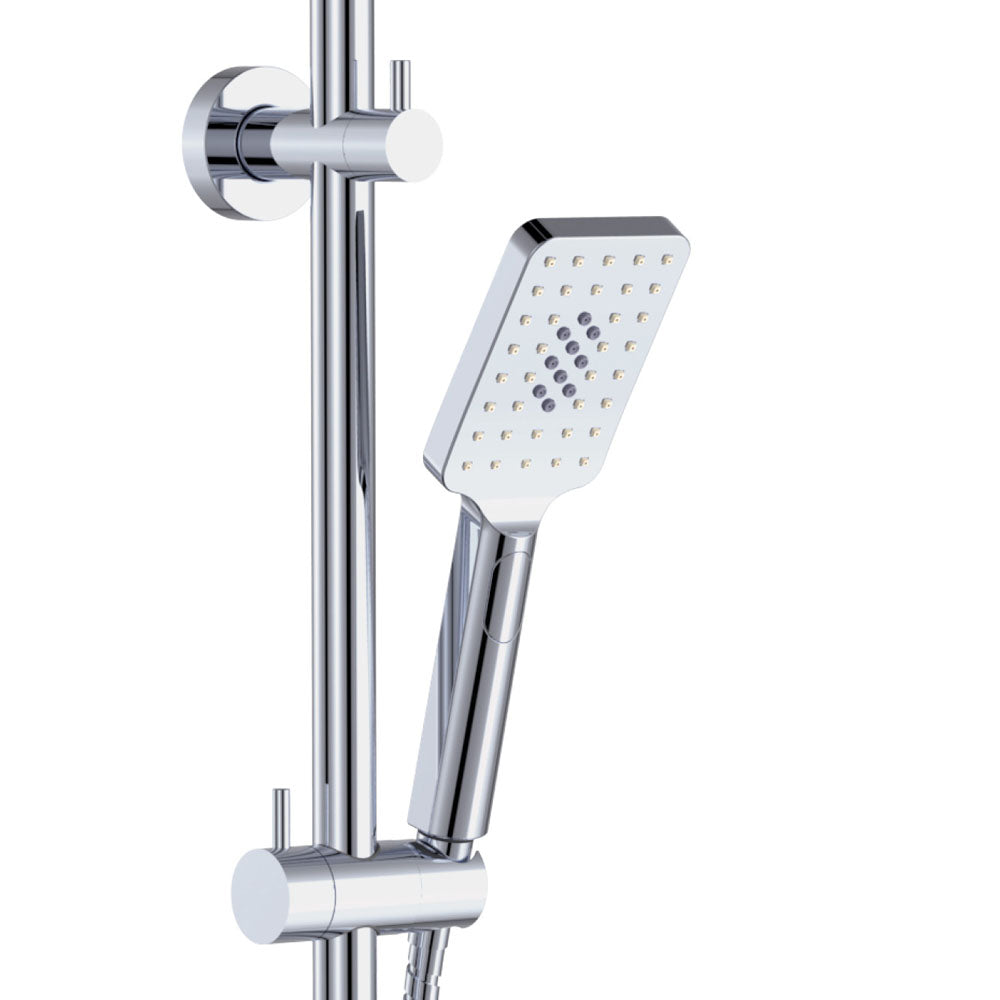 Fienza Tono Twin Shower, Chrome