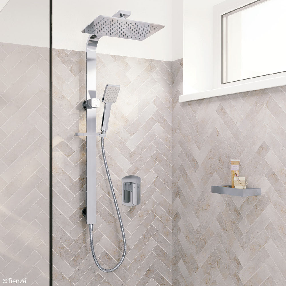 Fienza Koko Deluxe Twin Shower, Chrome