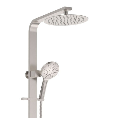 Fienza Kaya Deluxe Twin Shower, Brushed Nickel