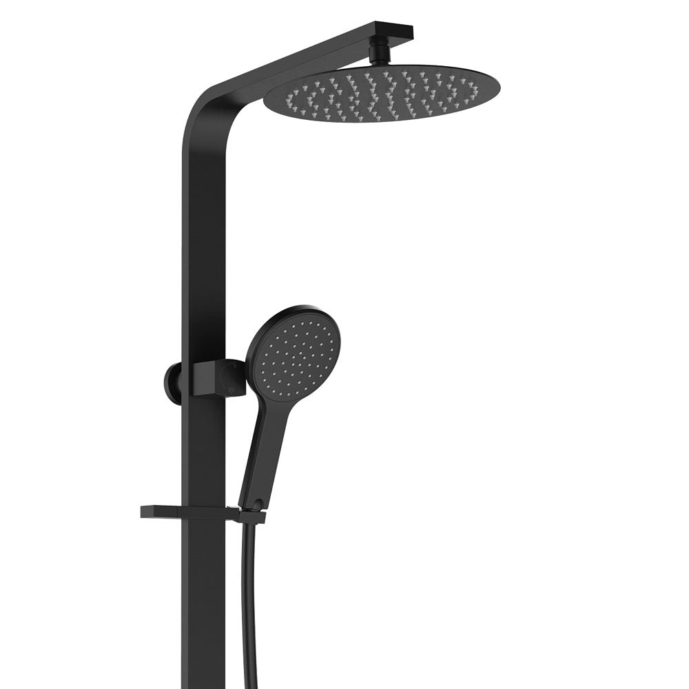 Fienza Kaya Deluxe Twin Shower, Matte Black