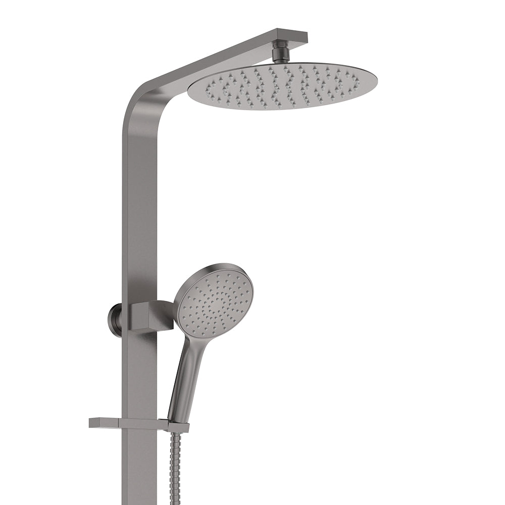 Fienza Kaya Deluxe Twin Shower, Gun Metal