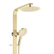 Fienza Kaya Deluxe Twin Shower, Urban Brass