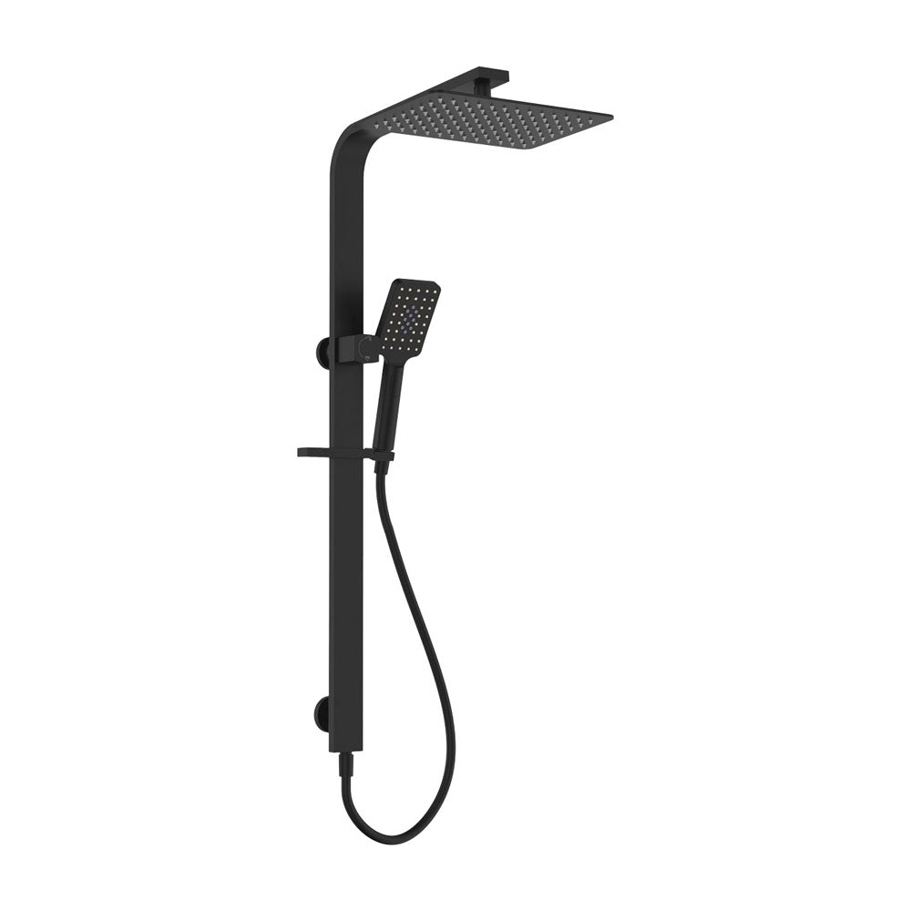 Fienza Tono Deluxe Twin Shower, Matte Black
