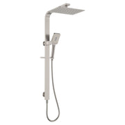 Fienza Tono Deluxe Twin Shower, Brushed Nickel