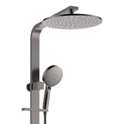 Fienza Empire Slim Deluxe Twin Shower, Gun Metal