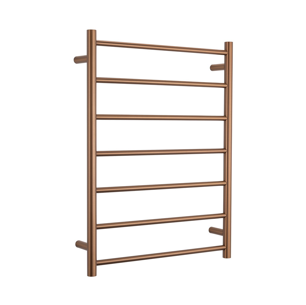 Radiant Heated Round Ladder 600 x 800mm Brushed Bronze, BB-RTR01