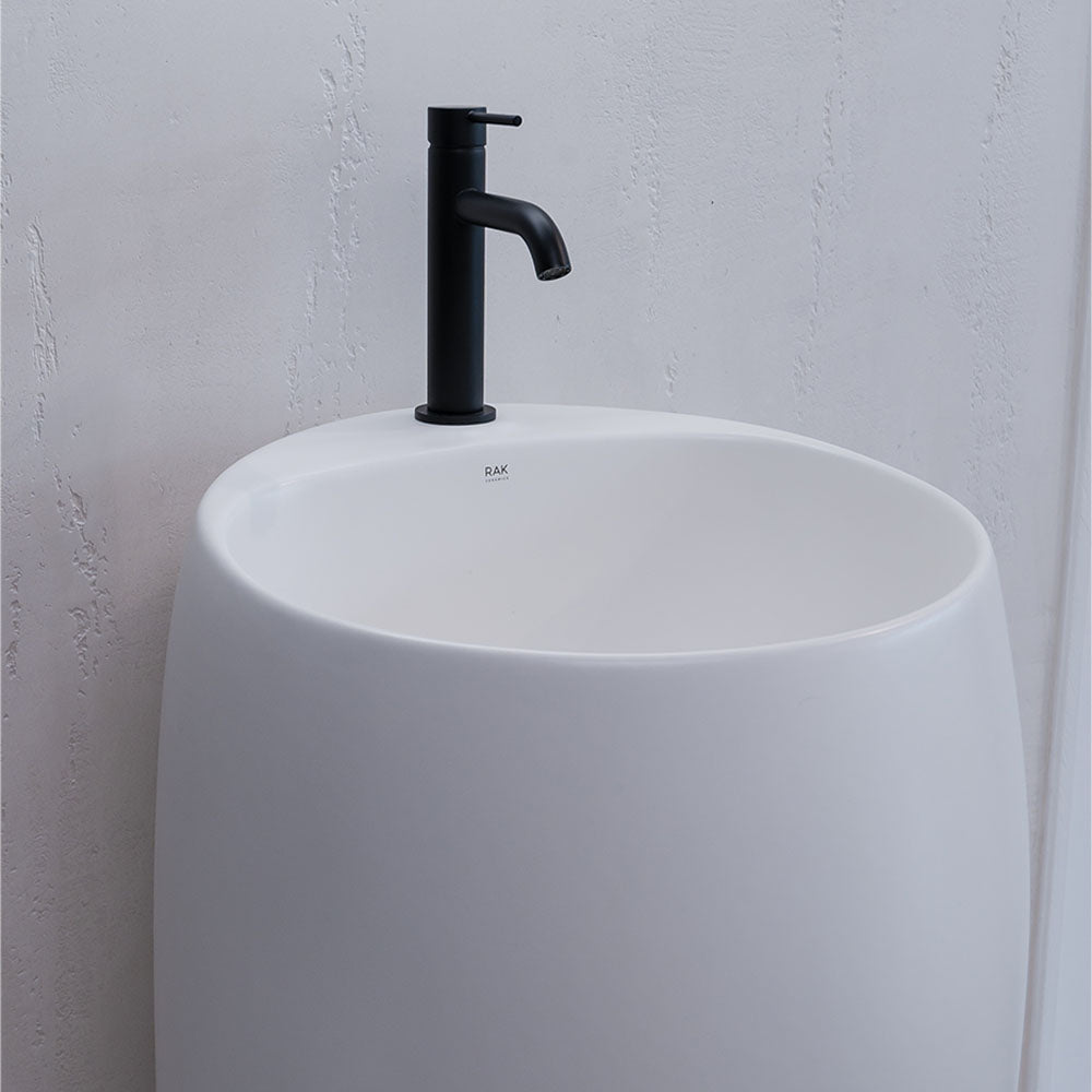 Fienza RAK Cloud Basin Freestanding 1TH 500 x 900mm No Overflow, Matte White