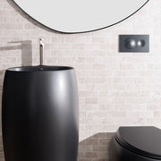 Fienza RAK Cloud Basin Freestanding 1TH 500 x 900mm No Overflow, Matte Black